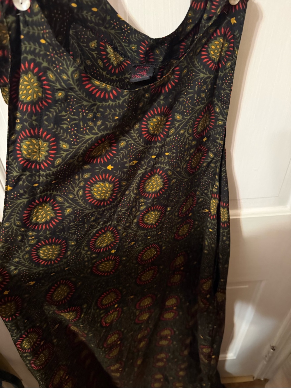 Aller Simplement drop-crotch bohemian harem jumpsuit - Picture 4 of 8